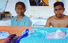 Kabar Gembira dari Tenda Pengungsian, Bayi Laki-Laki Bernama 'Gibran' Lahir usai Erupsi Gunung Lewotobi