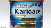 Kualitas Bermasalah, Nutricia Tarik Produk Susu Karicare