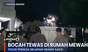 Polisi olah TKP di rumah mewah Dewan Pakar PKS Cilegon