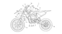 Yamaha diketahui memiliki permohonan paten baru terkait motorcross.