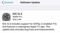 Apple menggulirkan update untuk iOS 12, yakni versi iOS 12.3 (Forbes)
