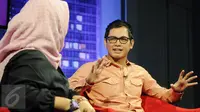 Pemain film, Tommy Kurniawan saat menjadi bintang tamu dalam acara Dear Haters di Liputan6.com di SCTV Tower, Jakarta (Liputan/Gempur M. Surya)