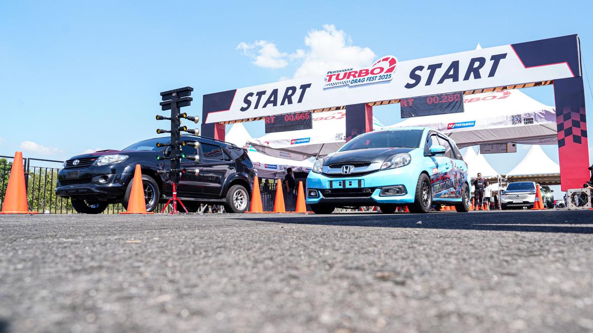 Ratusan Pembalap Terbaik Ikut Pertamax Turbo Drag Fest 2025 Putaran II
