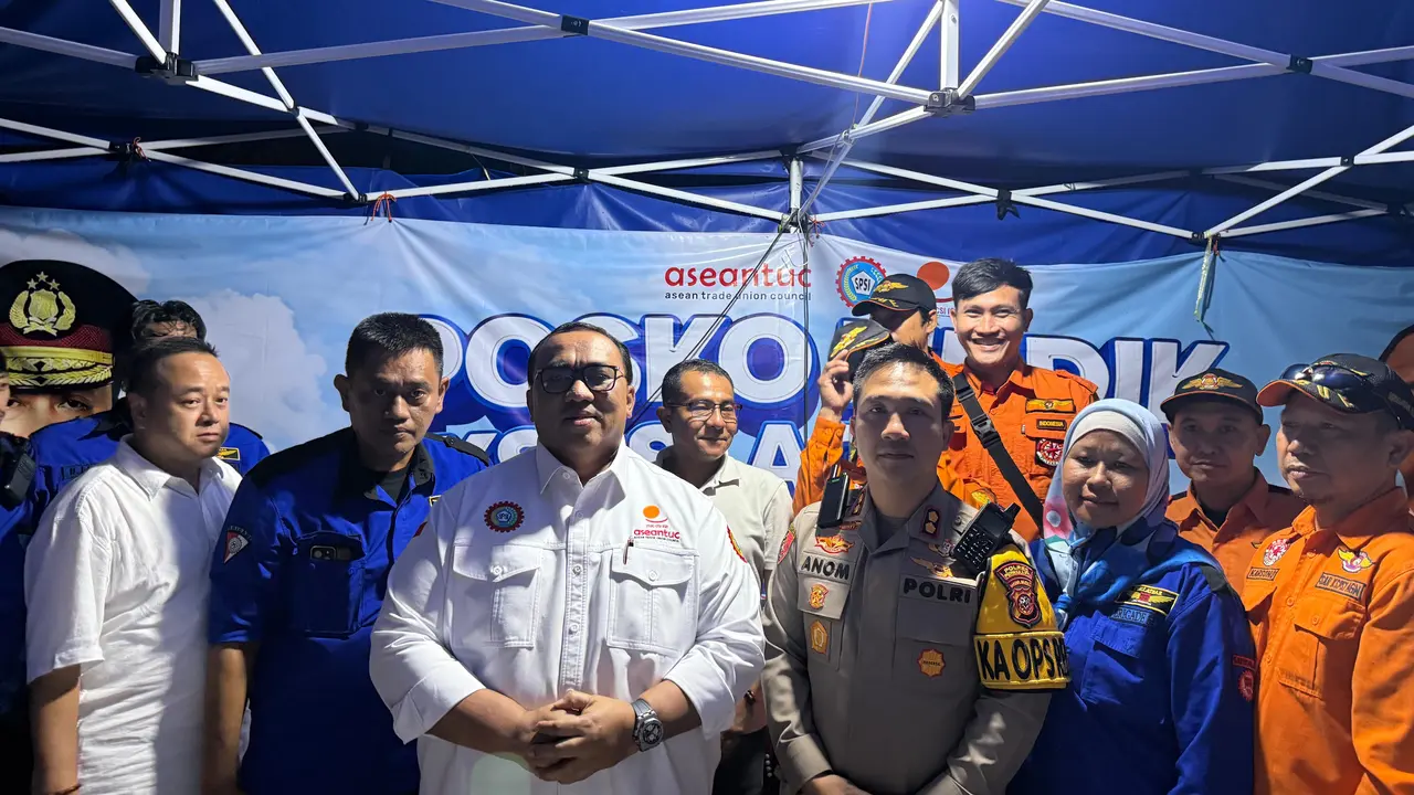 Presiden KSPSI Andi Gani Nena Wea