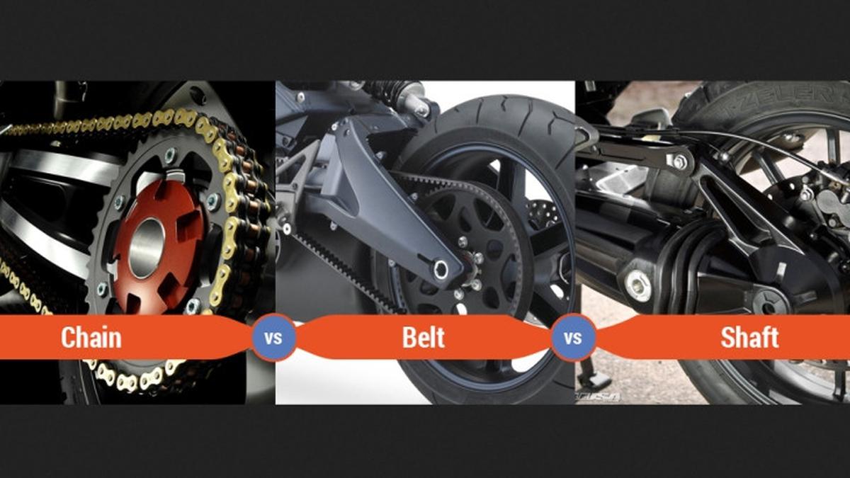 Mengenal Drive Train Selain Rantai Ada Belt dan Shaft Otomotif