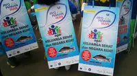 Menyambut Hari Ikan Nusantara Himpunan Alumni IPB (HA-IPB) mengkampanyekan gemar makan ikan dengan slogan 'AYO KITA MAKAN IKAN 