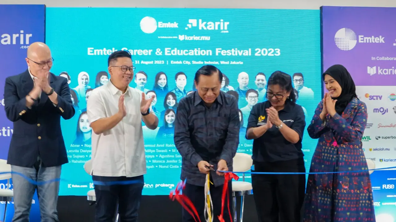 FOTO Acara Emtek Career & Education Festival 2023