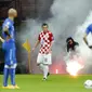 Italia vs Kroasia (REUTERS/Alessandro Garofalo)