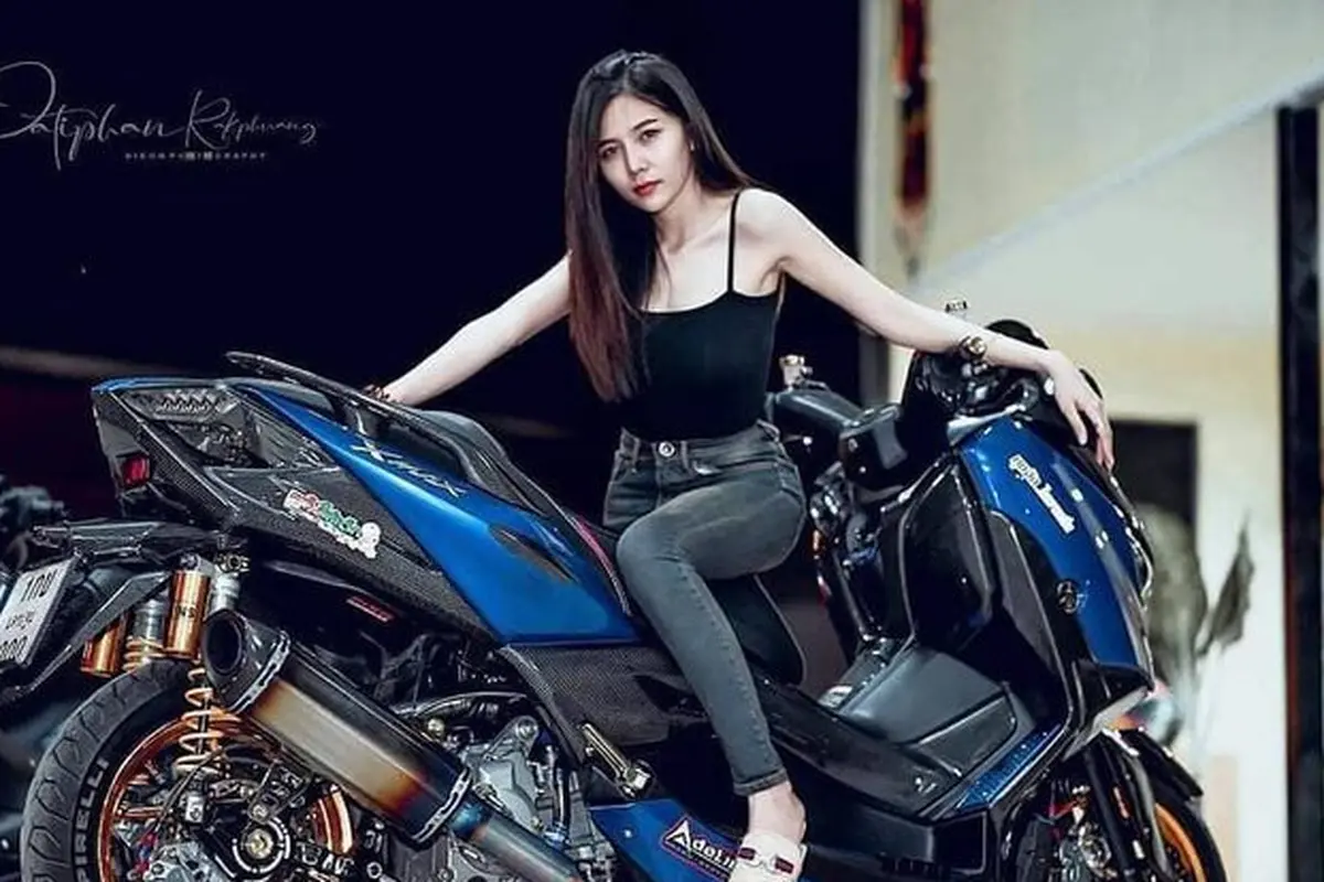 10 Potret Modifikasi Yamaha Xmax 250, si Bongsor dari Keluarga Maxi. Shenggol dong!