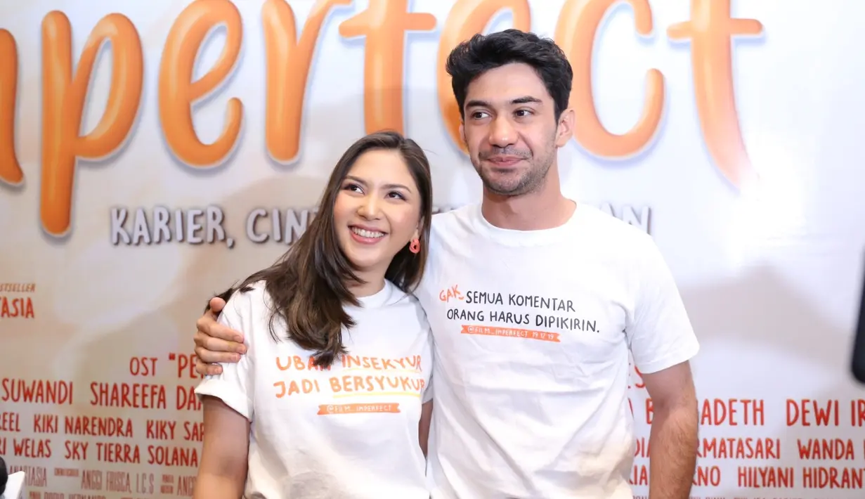Reza Rahadian dan Jessica Mila (Daniel Kampua/Fimela.com)