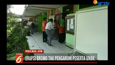 Selain keterbatasan fasilitas perangkat komputer, pembagian dilakukan untuk memudahkan para siswa yang tinggal tak jauh dari lereng Gunung Bromo atau daerah terdampak erupsi untuk tiba tepat waktu di sekolah.