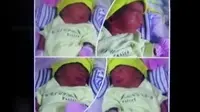 Program Bayi Tabung, Ibu Muda Ini Lahirkan 4 Bayi Kembar