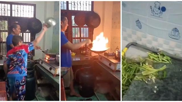 6 Momen Apes ketika Memasak dengan Atraksi Ini Bikin Ngakak