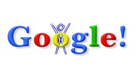 Google Doodle Pertama. Dok: Google Indonesia