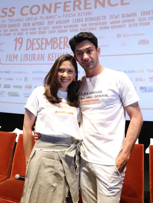 Reza Rahadian dan Jessica Mila (Daniel Kampua/Fimela.com)