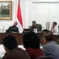 Sidang paripurna membahas  evaluasi pelayanan mudik Lebaran, evaluasi kinerja termasuk implementasi dari APBN Perubahan 2011. (Antara).