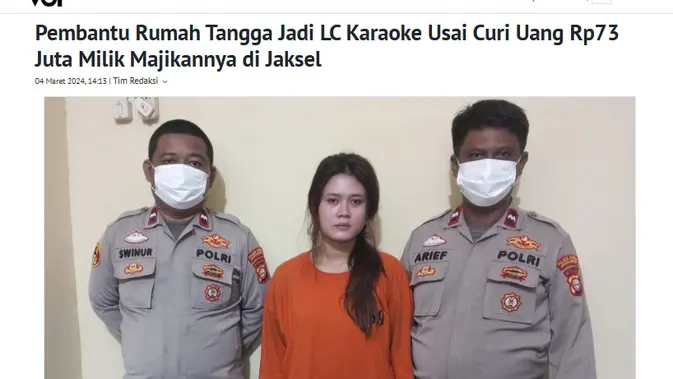 <p>Penelusuran klaim foto Najwa Shihab ditangkap Polisi.</p>