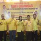 Ketua DPD Partai Golkar Jatim, Muhammad Sarmuji saat Rapimda dan Rakerda DPD Golkar Kabupaten Bojonegoro. (Istimewa)
