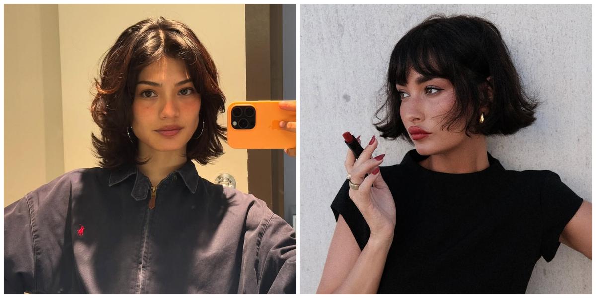Gaya rambut pendek wanita Parisian Bob