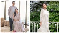 Potret Busana Lebaran Azizah Salsha. (Sumber: Instagram/azizahsalsha_)