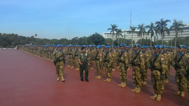 Panglima TNI lepas pasukan perdamaian dunia ke Lebanon