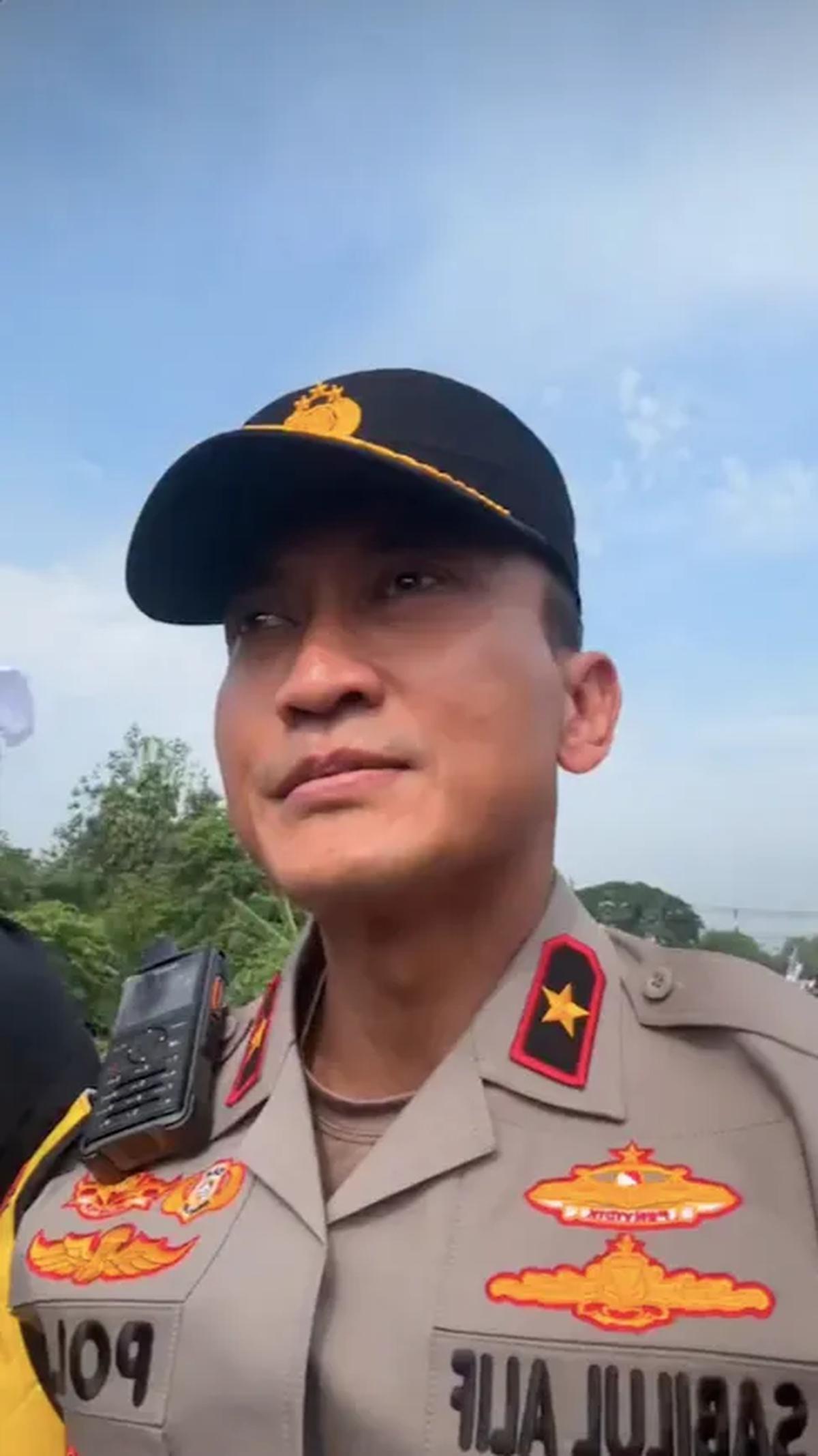 Wakapolda Banten Gagalkan Demo Buruh di Tol