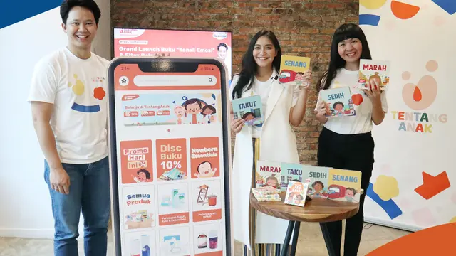Peluncuran Seri Buku Kenali Emosi dan Fitur Belanja dari Teman Anak