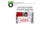 Cek Fakta: Tidak Benar Judul Artikel "Kas Negara Menipis Ma'ruf Amin Minta Rakyat Sisihkan Harta Bantu Pemerintah"