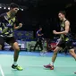 Fajar Alfian/Muhammad Rian Ardianto melaju ke final Malaysia Masters setelah mengalahkan ganda Denmark, Mads Conrad Petersen/Mads Pieler Kolding, dengan skor 15-21, 21-16, 21-17, Sabtu (20/1/2018). (PBSI)