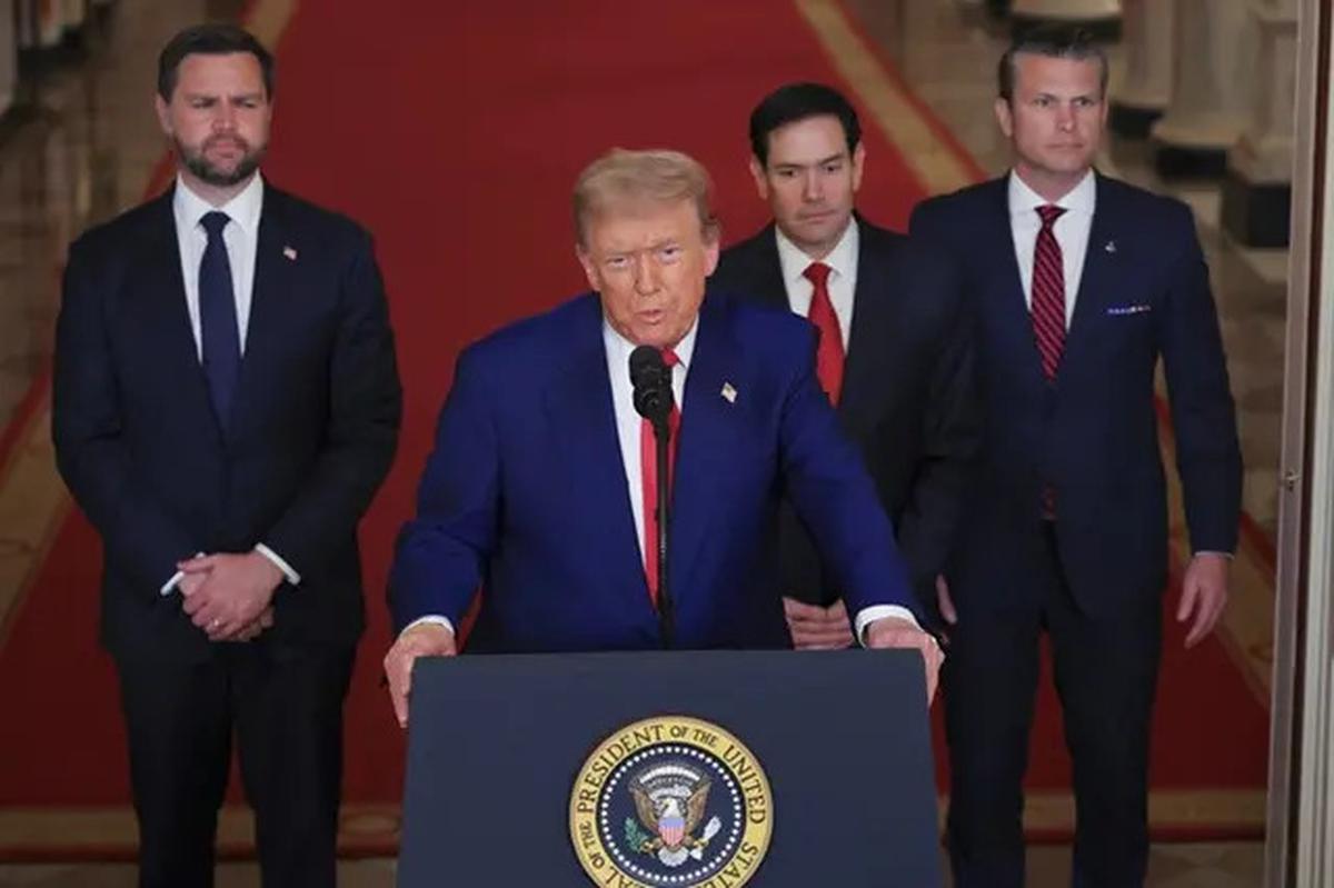 Trump dan Presiden Iran Teken Kesepakatan Damai di Lokasi Terpisah