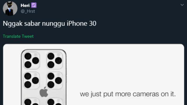 Deretan Meme Kocak Netizen Liat iPhone 11 Punya Tiga Kamera