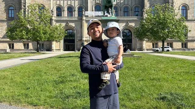 Dimaz Ibrahim, diaspora Indonesia yang saat ini menetap di Hannover, Jerman.