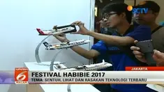 Sekitar 100 perusahaan dan komunitas mengikuti Bekraf Habibie Festival 2017. Ada apa saja yang dipertunjukkan?