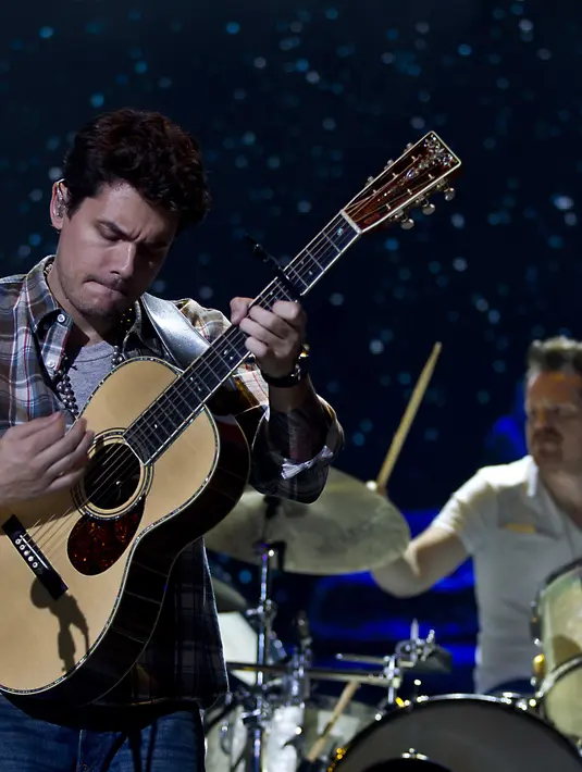 Soal musik, John Mayer tak pernah bosan dan selalu menemukan hal yang baru setiap harinya. (Bintang/EPA)