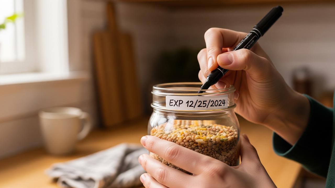 Cara Membuat Label Kedaluwarsa Sendiri untuk Bahan Dapur