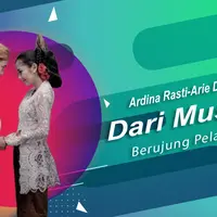 Pernikahan Ardina Rasti dan Arie Dwi Andika. (Foto: Instagram/arie10andika Desain: Nurman Abdul Hakim/Bintang.com)