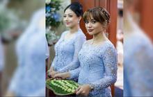 Tampil Berkebaya, ini Potret Cantik Amel Carla di Pernikahan Sang Kakak