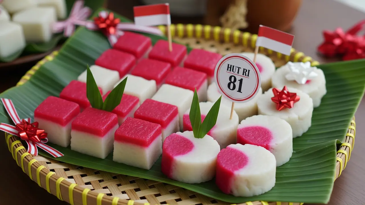 Makanan Tradisional Yang Bisa Dihias Untuk Peringatan Kemerdekaan 17 Agustus 1945 HUT RI Ke-81