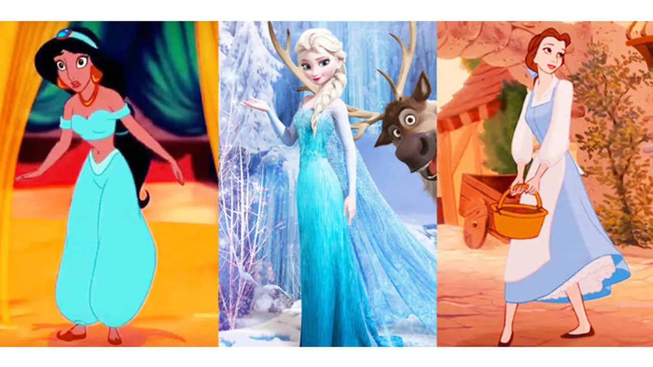 Rahasia di Balik Warna Biru Gaun Putri Disney