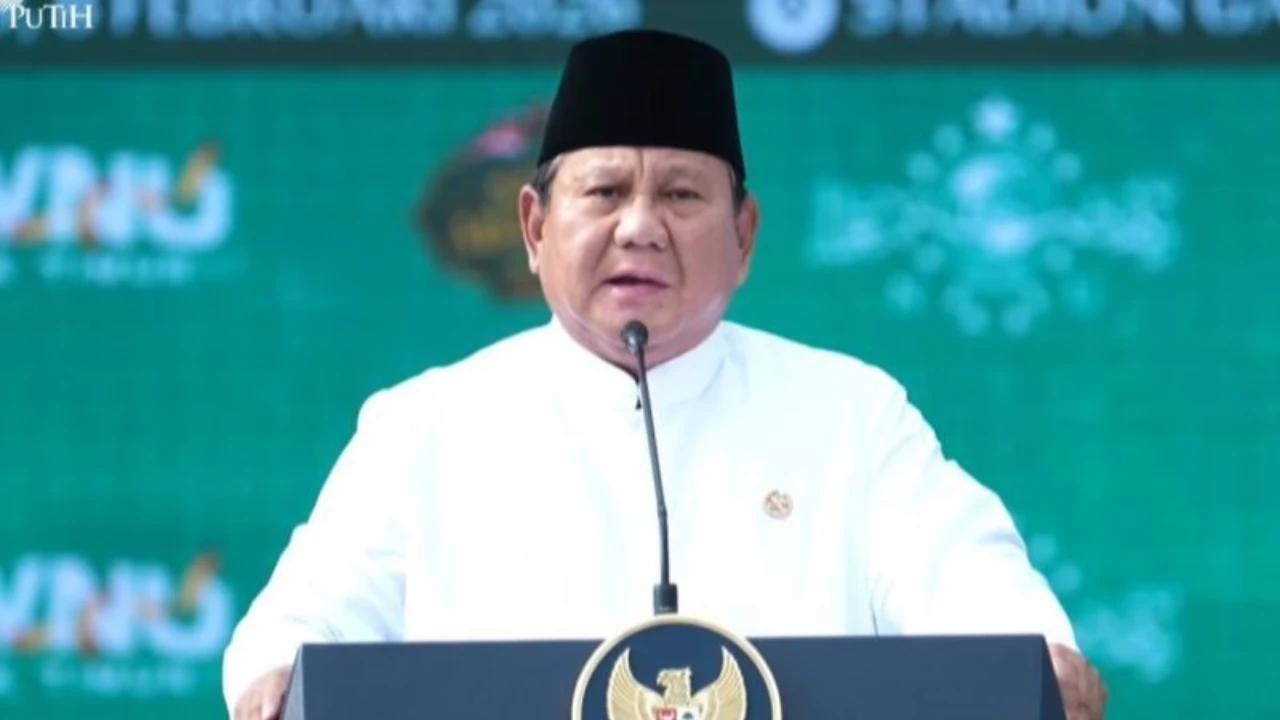 Prabowo Apresiasi Peran NU dalam Menjaga Negara