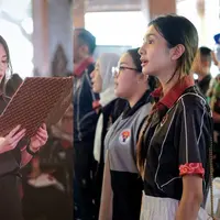 Sama-sama bekerja di pemerintahan, paras cantik Mikha Tambayong dan Angela Tanoesoedibjo jadi sorotan. [@angelatanoesoedibjo @miktambayong]