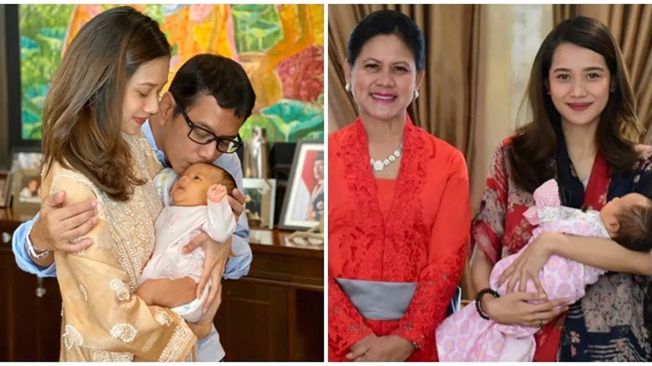 6 Momen Akikah Anak Gista Putri dan Wishnutama, Dihadiri Ibu Negara