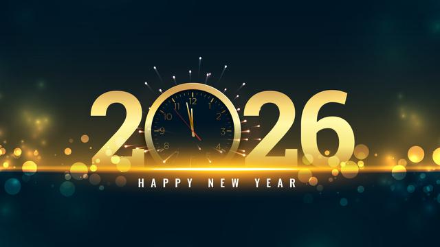 Ilustrasi Tahun Baru 2026