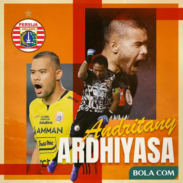 Persija Jakarta - Ilustrasi Andritany Ardhiyasa