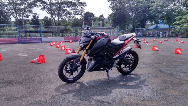Kesan Singkat Memacu Yamaha Xabre di Jalur Berliku Karting Sentul