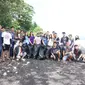 Sebanyak 18 organisasi dan komunitas mengikuti World Cleanup Day (WCD) yang digelar di Pantai Alar Amurang, Minahasa Selatan, Sulut, Sabtu (5/9/2020).
