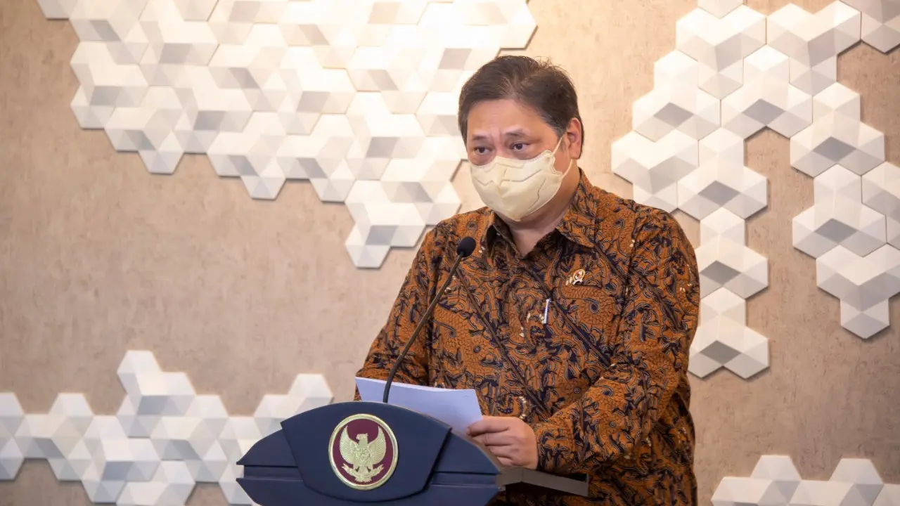 Menteri Koordinator Bidang Perekonomian Airlangga Hartarto