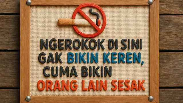 8 Inspirasi Papan Pengumuman Lucu tapi Pesannya Ngena Banget, Bikin Senyum Sekaligus Sadar