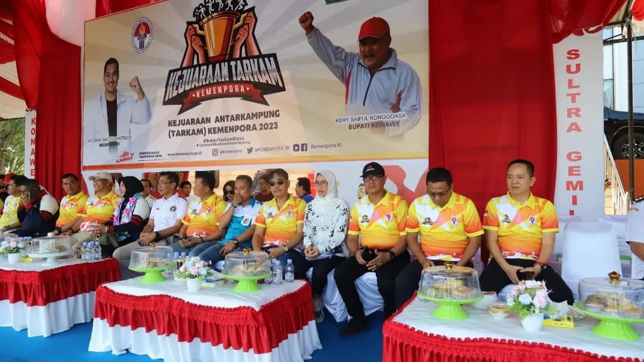 Turnamen Tarkam 2023 di Konawe