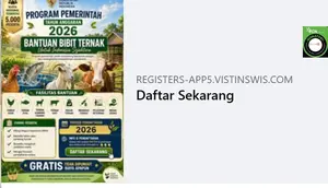 Cek Fakta: Hoaks Link Pendaftaran Bantuan Bibit Ternak 2026 dari Pemerintah